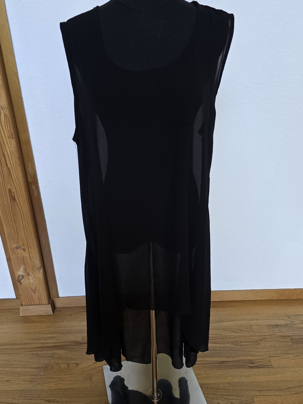 cha cha vente Black High-Low Women's Dress